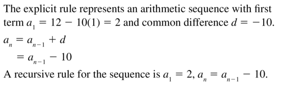 Big Ideas Math Answers Algebra 2 Chapter 8 Sequences and Series 8.5 a 31