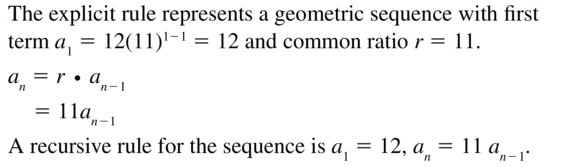 Big Ideas Math Answers Algebra 2 Chapter 8 Sequences and Series 8.5 a 33