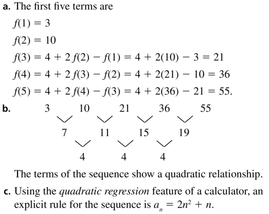 Big Ideas Math Answers Algebra 2 Chapter 8 Sequences and Series 8.5 a 67