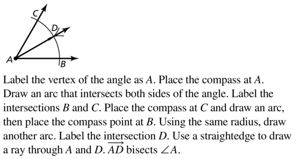 Big Ideas Math Answers Geometry Chapter 1 Basics of Geometry 1.5 a 31
