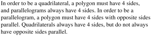 Big Ideas Math Answers Geometry Chapter 7 Quadrilaterals and Other Polygons 7.2 a 1