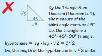 Big Ideas Math Answers Geometry Chapter 9 Right Triangles and Trigonometry 52