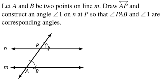 Big Ideas Math Geometry Answer Key Chapter 3 Parallel and Perpendicular Lines 3.3 a 9