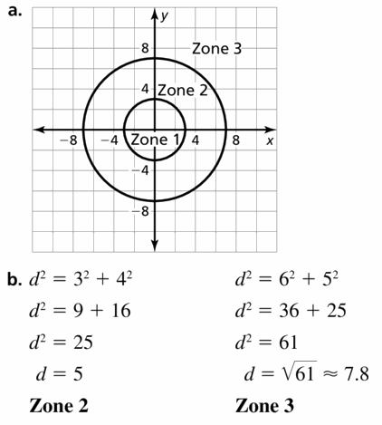 Big Ideas Math Geometry Answers Chapter 10 Circles 10.7 Ans 23.1