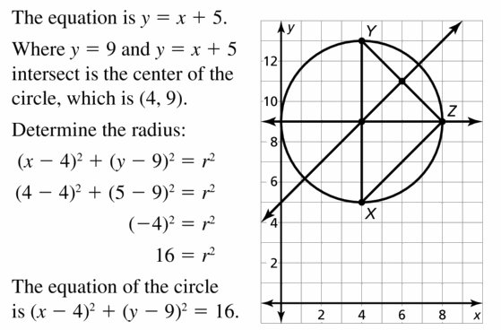 Big Ideas Math Geometry Answers Chapter 10 Circles 10.7 Ans 27.2