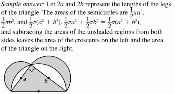 Big Ideas Math Geometry Answers Chapter 11 Circumference, Area, and Volume 11.2 Ques 41