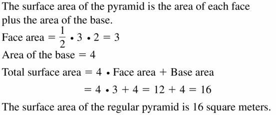 Big Ideas Math Geometry Answers Chapter 11 Circumference, Area, and Volume 11.5 Ques 55