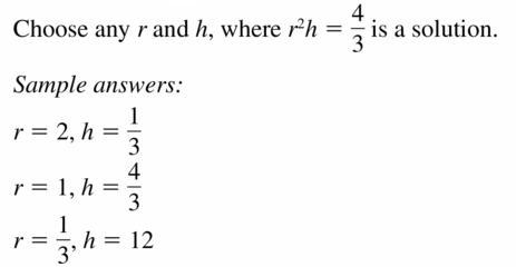 Big Ideas Math Geometry Answers Chapter 11 Circumference, Area, and Volume 11.8 Ques 45.2