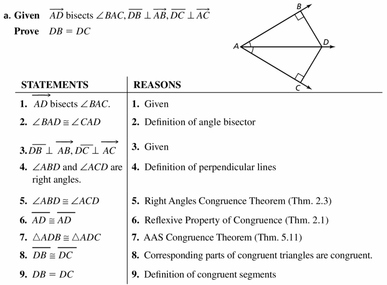 Big Ideas Math Geometry Answers Chapter 6 Relationships Within Triangles 6.1 Question 33.1