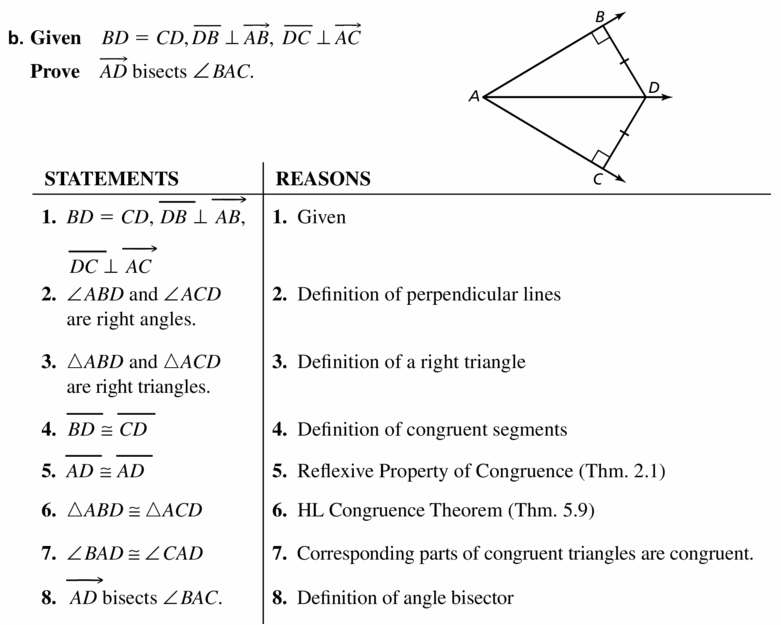 Big Ideas Math Geometry Answers Chapter 6 Relationships Within Triangles 6.1 Question 33.2