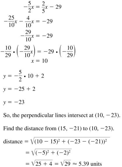 Big Ideas Math Geometry Solutions Chapter 3 Parallel and Perpendicular Lines 3.5 a 23.2