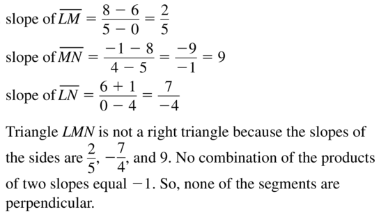 Big Ideas Math Geometry Solutions Chapter 3 Parallel and Perpendicular Lines 3.5 a 33
