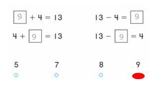 Go-Math-Grade-1-Chapter-5-Answer-Key-Addition and Subtraction Relationships-5.10-47