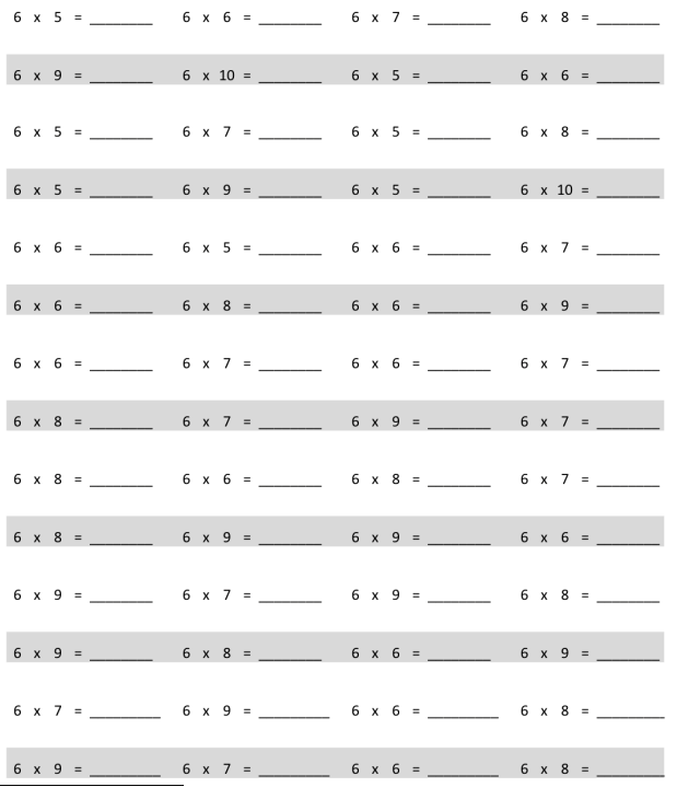 Engage NY Math Grade 3 Module 7 Lesson 9 Pattern Sheet Answer Key p 1