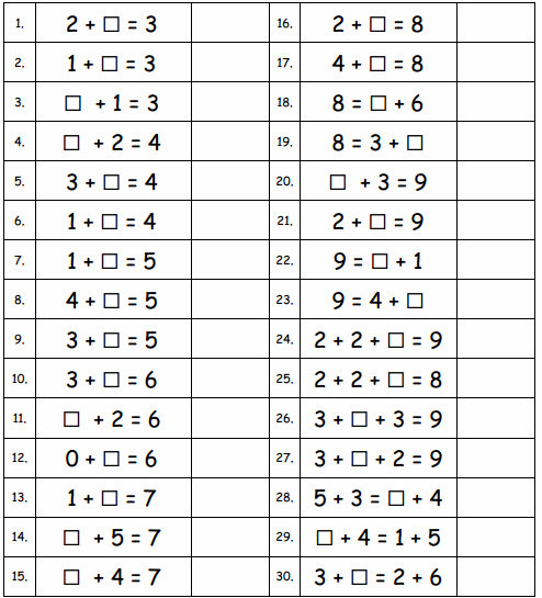 Eureka Math Grade 1 Module 2 Lesson 23 Sprint Answer Key 1