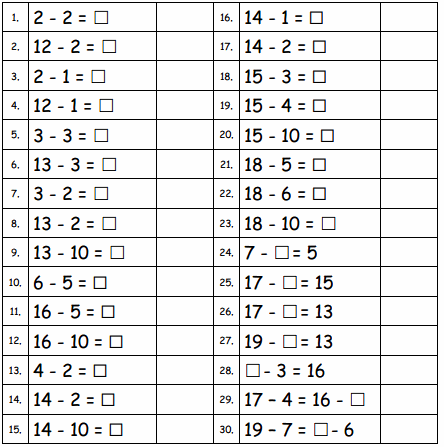 Eureka Math Grade 1 Module 3 Lesson 1 Problem Set Answer Key 2