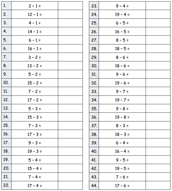 Eureka Math Grade 2 Module 3 Lesson 14 Sprint Answer Key 2
