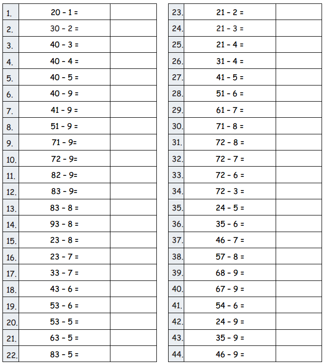 Eureka Math Grade 2 Module 4 Lesson 26 Sprint Answer Key 2