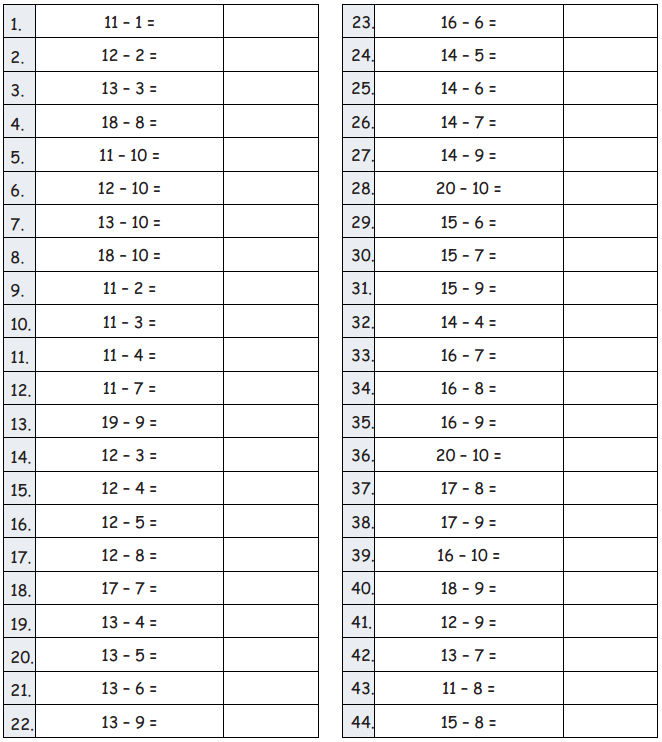 Eureka Math Grade 2 Module 5 Lesson 16 Sprint Answer Key 2