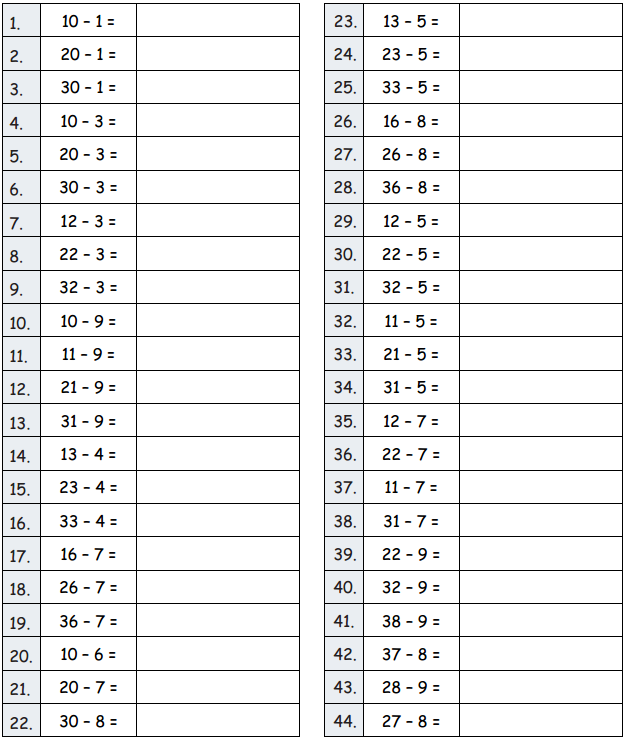 Eureka Math Grade 2 Module 6 Lesson 11 Sprint Answer Key 2