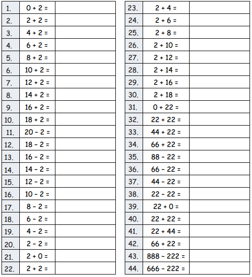 Eureka Math Grade 2 Module 7 Lesson 15 Sprint Answer Key 1