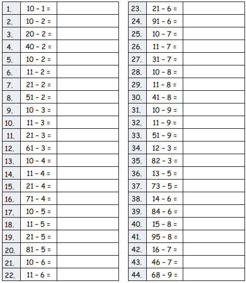 Eureka Math Grade 2 Module 7 Lesson 19 Sprint Answer Key 13