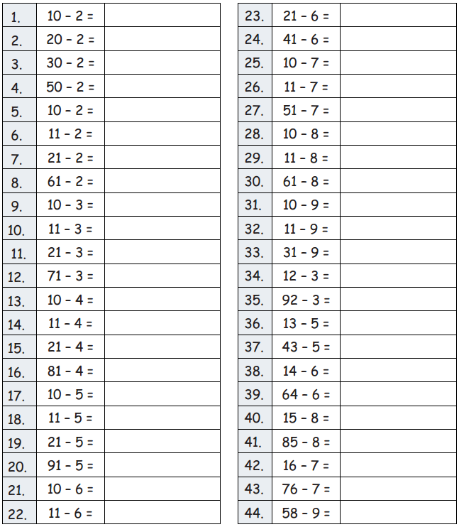 Eureka Math Grade 2 Module 7 Lesson 19 Sprint Answer Key 14