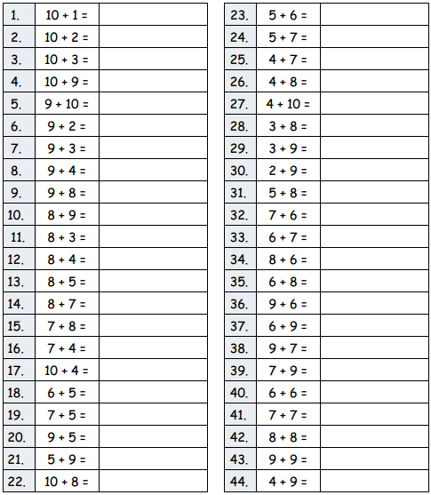 Eureka Math Grade 2 Module 7 Lesson 8 Sprint Answer Key 2