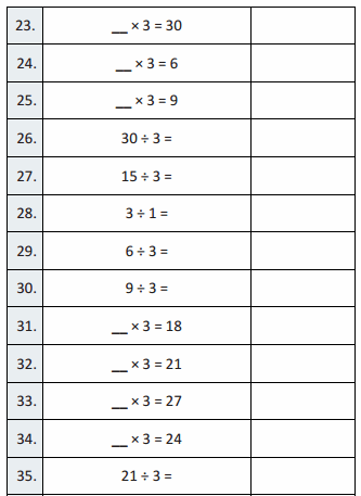 Eureka Math Grade 3 Module 1 Lesson 14 Sprint Answer Key 3
