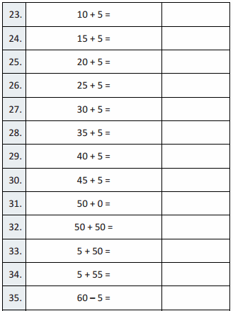 Eureka Math Grade 3 Module 1 Lesson 18 Sprint Answer Key 27