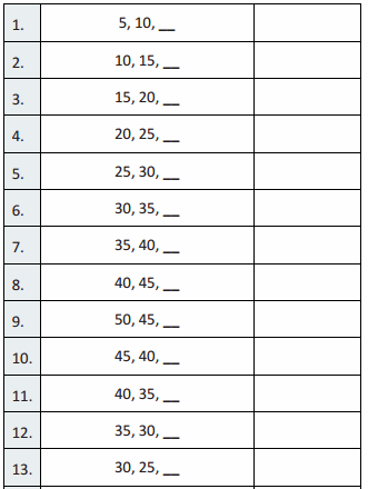 Eureka Math Grade 3 Module 1 Lesson 20 Sprint Answer Key 25
