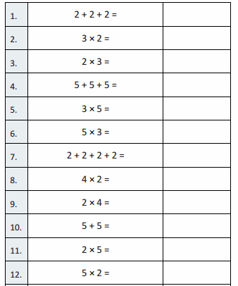 Eureka Math Grade 3 Module 1 Lesson 4 Sprint Answer Key 5