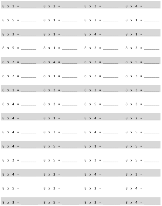 Eureka Math Grade 3 Module 3 Lesson 11 Pattern Sheet Answer Key 1