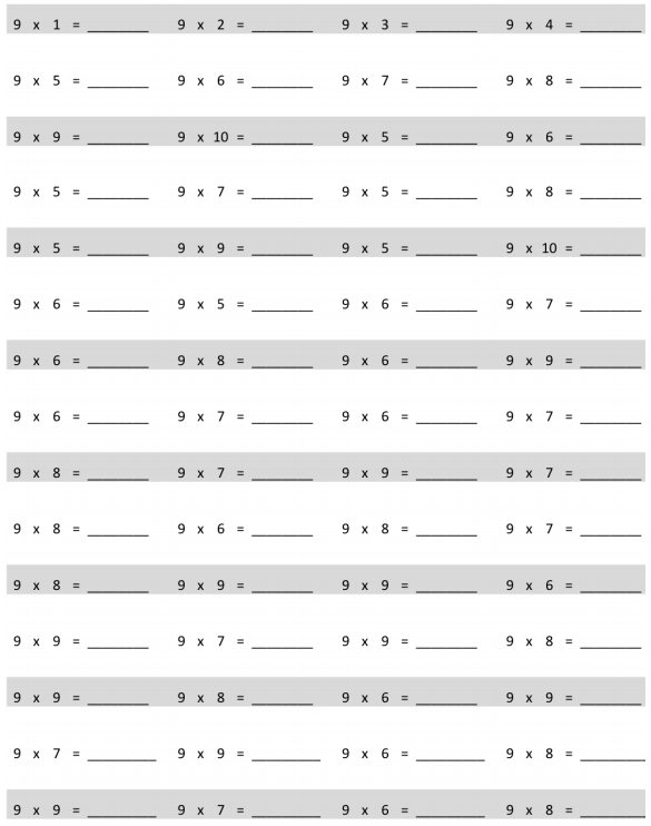 Eureka Math Grade 3 Module 4 Lesson 16 Pattern Sheet Answer Key 1