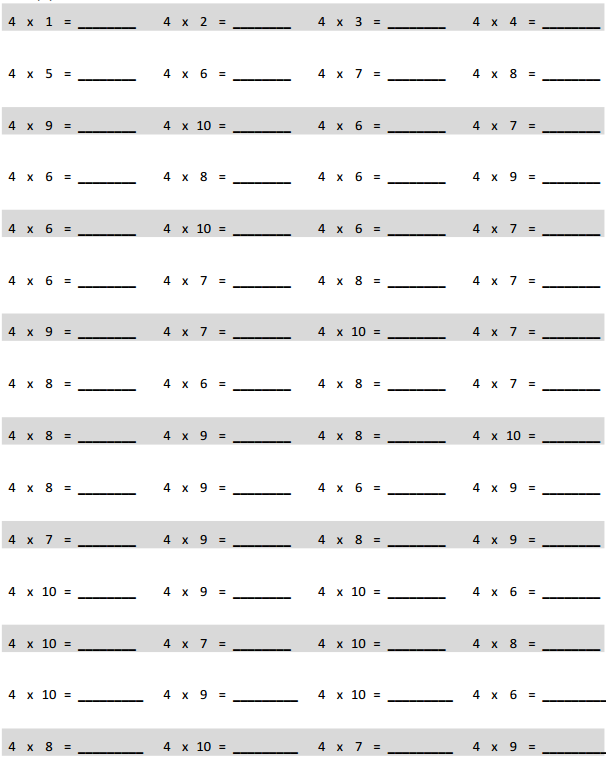 Eureka Math Grade 3 Module 4 Lesson 2 Pattern Sheet Answer Key 1