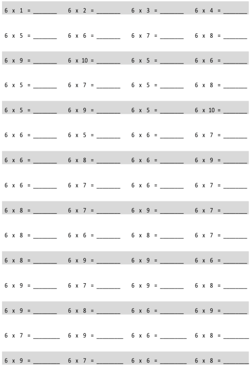 Eureka Math Grade 3 Module 4 Lesson 8 Pattern Sheet Answer Key 1