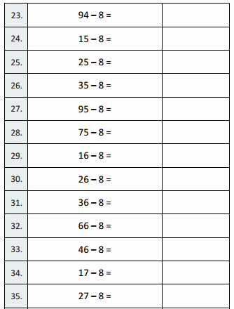 Eureka Math Grade 3 Module 5 Lesson 28 Sprint Answer Key 37