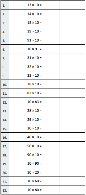 Eureka Math Grade 5 Module 1 Lesson 1 Sprint Answer Key 3
