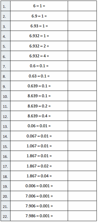 Eureka Math Grade 5 Module 1 Lesson 13 Sprint Answer Key 3