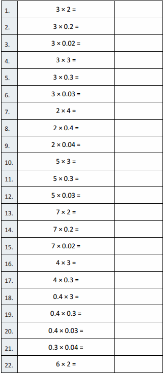 Eureka Math Grade 5 Module 4 Lesson 21 Sprint Answer Key 1