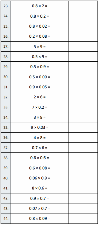 Eureka Math Grade 5 Module 4 Lesson 21 Sprint Answer Key 4