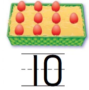 Go-Math-Grade-K-Chapter-4-Answer-Key-Represent-and-Compare-Numbers-to-10-Lesson-4.2-Count-and-Write-to-10-Share-and-Show-Question-2