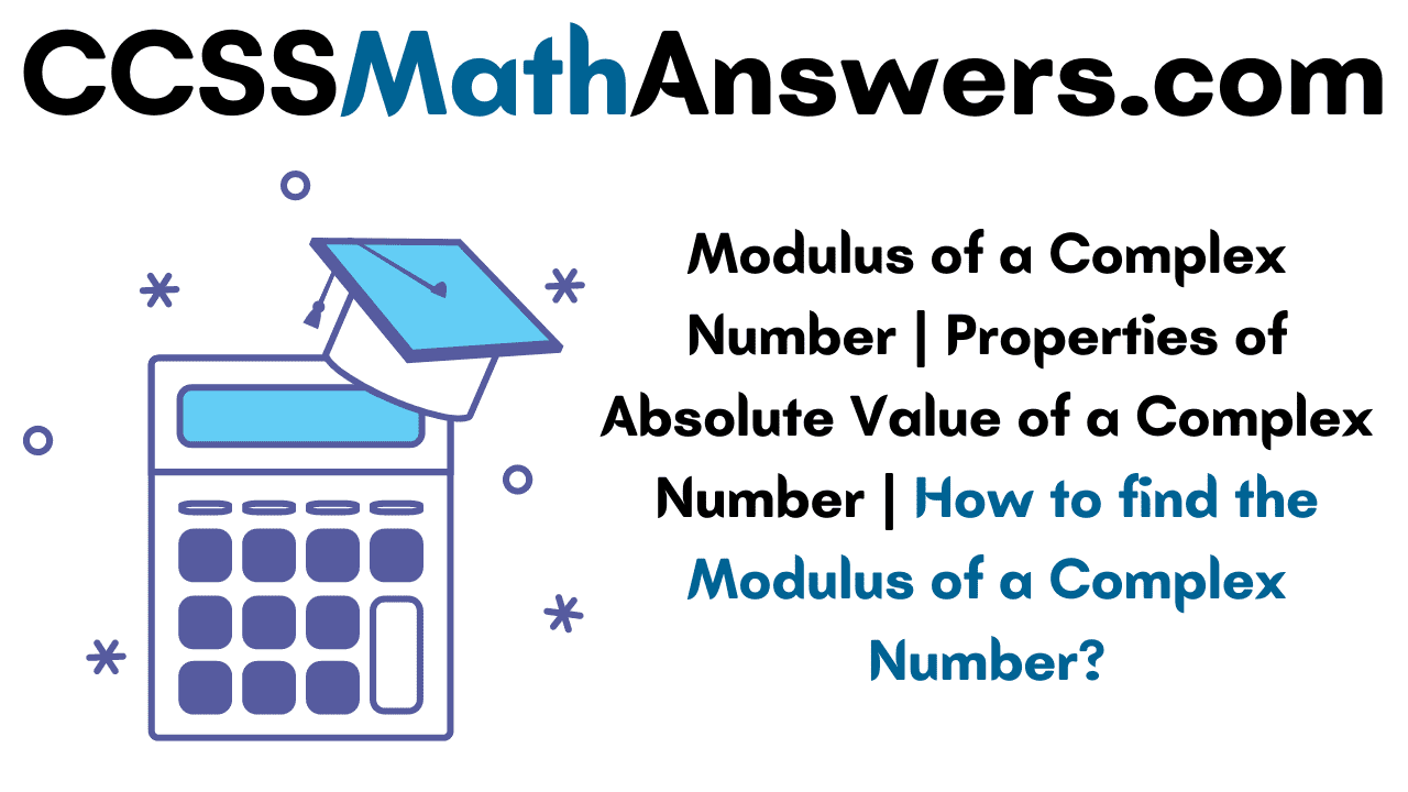 Modulus of a Complex Number