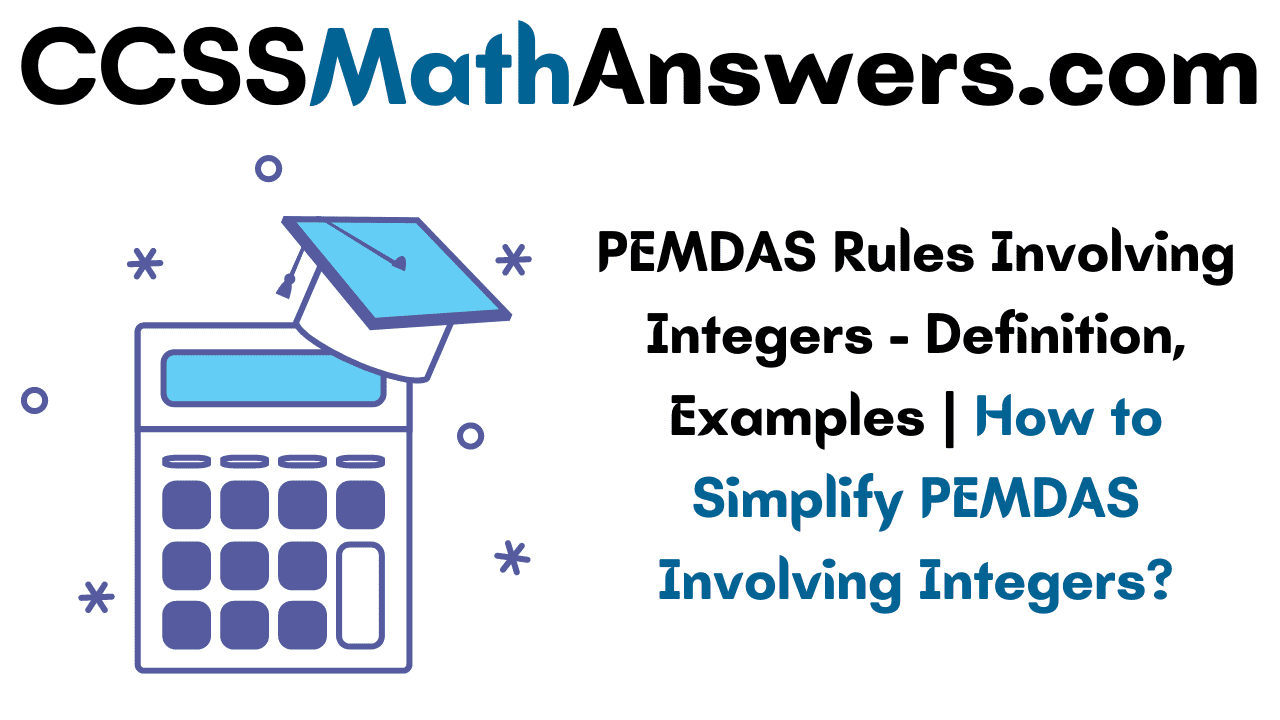 PEMDAS Rule involving Integers