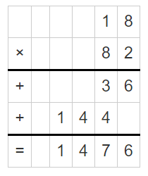 Worksheet on 18 Times Table 9