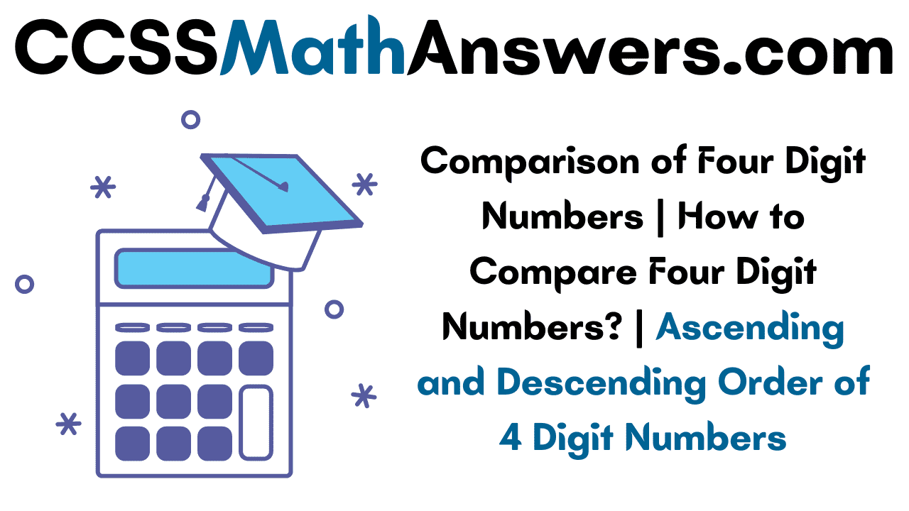 Comparison of Four Digit Numbers
