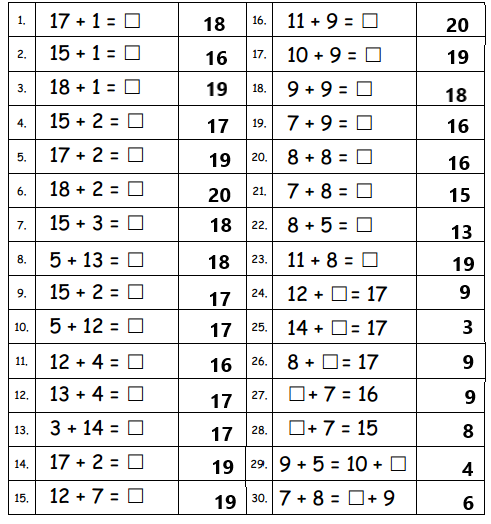 Engage-NY-Math-1st-Grade-Module-3-Lesson-7-Sprint-Answer-Key-1