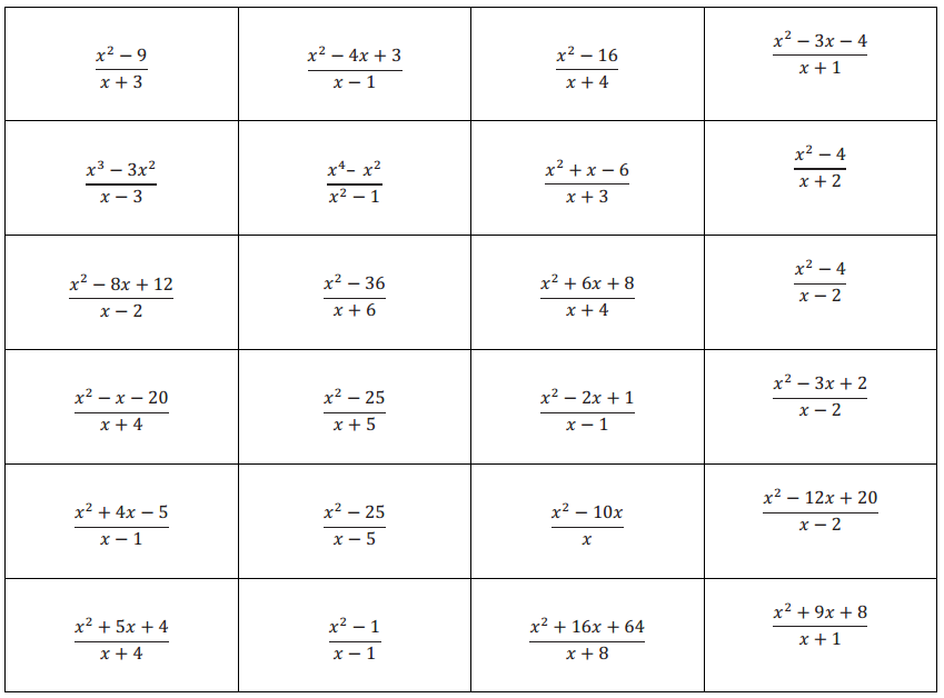 Eureka Math Algebra 2 Module 1 Lesson 18 Mental Math Exercise Answer Key 11