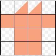 area using square paper example1