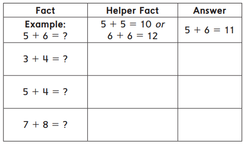 Everyday Math Grade 1 Home Link 6.4 Answer Key 1